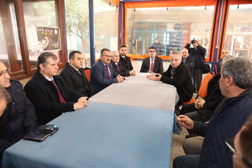 VALİ ÖKSÜZ KOCAALİLER'DE VATANDAŞLA BULUŞTU