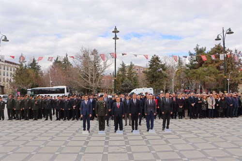 ATATÜRK’ÜN BURDUR’U TEŞRİFİNİN 93. YIL DÖNÜMÜ DÜZENLENEN TÖRENLE KUTLANDI