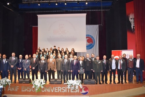 İSTİKLAL MARŞI'NIN KABULÜ'NÜN 102. YIL DÖNÜMÜ VE MEHMET AKİF ERSOY’U ANMA GÜNÜ MÜNASEBETİYLE PROGRAM DÜZENLENDİ
